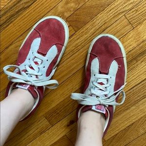 Rare 1990’s Rare Vans Off The Wall Samples Deadstock Suede Skate Shoes - Size 8